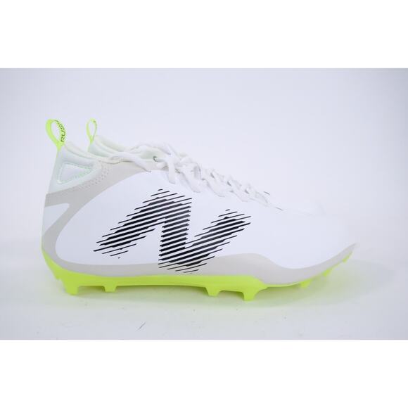 New Balance Rush v4 Mid RUSHMWT4 Men\'s 12 White Lace Up Lacrosse Cleats NEW main image 9